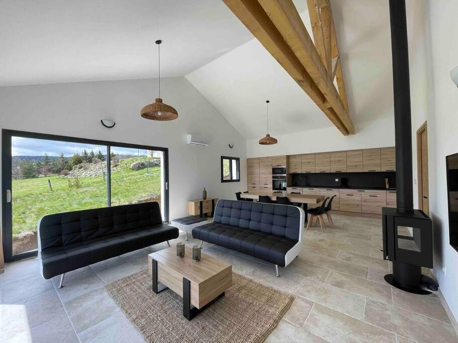 Villa 8Pers Au Calme Avec Superbe Vue Barbecue Wifi La Panouse  エクステリア 写真