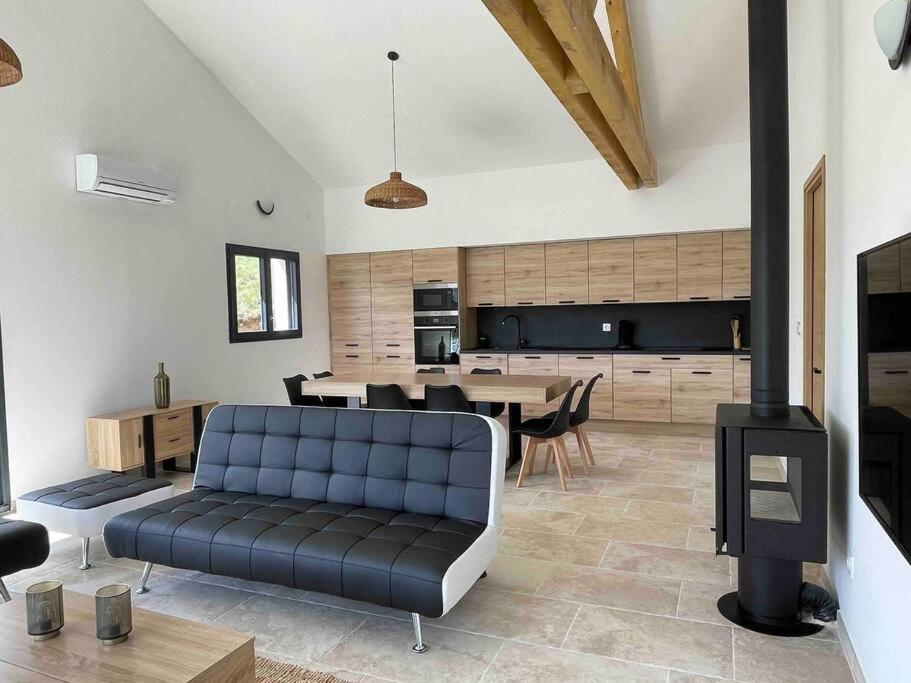 Villa 8Pers Au Calme Avec Superbe Vue Barbecue Wifi La Panouse  エクステリア 写真