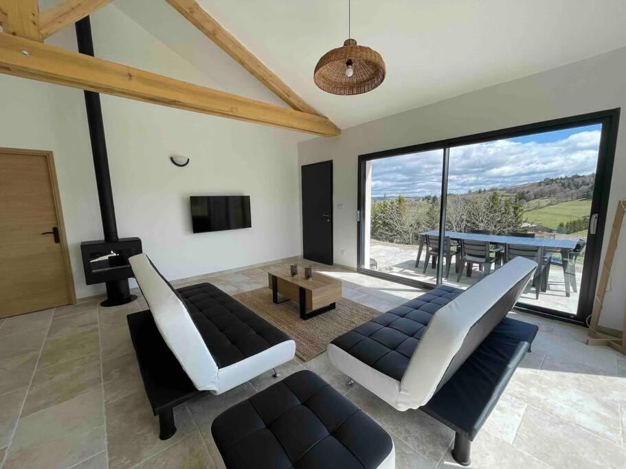Villa 8Pers Au Calme Avec Superbe Vue Barbecue Wifi La Panouse  エクステリア 写真